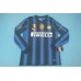 Inter Milan 10/11 Home Blue Long Sleeve Soccer Jersey